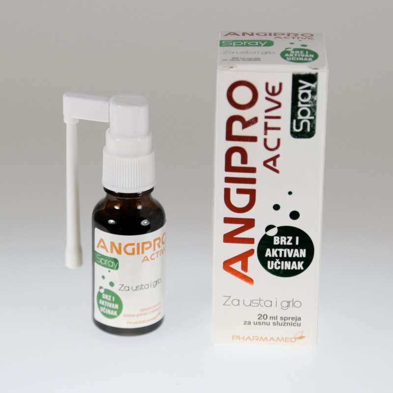 Angipro active spray za usta i grlo
