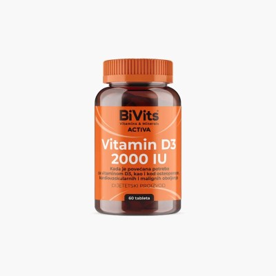Bivits activa Vitamin D3 2000 IU