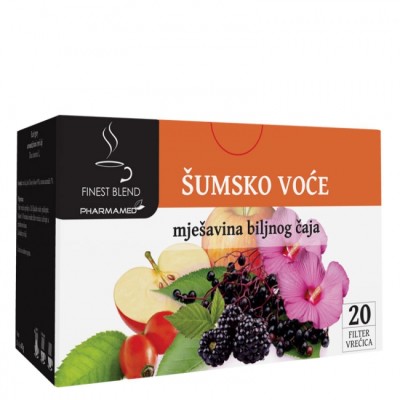 Pharmamed čaj šumsko voće filter a 20