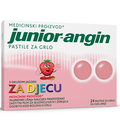 Junior - angin pastile za grlo a 24