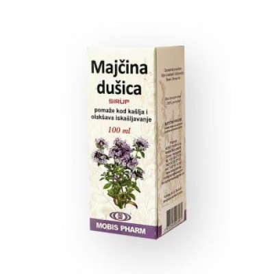 Mobis Majčina dušica sirup a 100ml