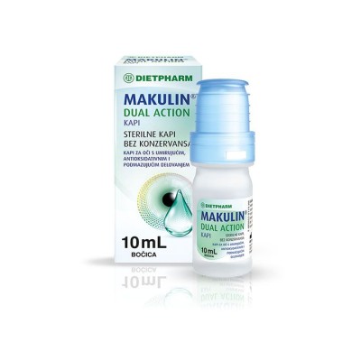 Makulin dual action kapi za oči 10ml