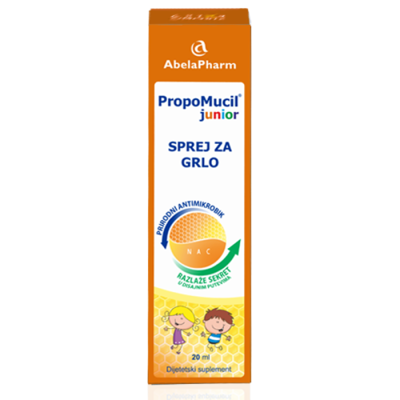 Herbiko Propomucil junior sprej za grlo 20ml