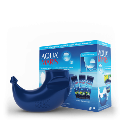Aqua maris talasoterapija posuda za ispiranje+30 vrećica za ispiranje