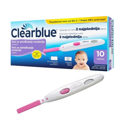 Clearblue test za utvrđivanje ovulacije A10
