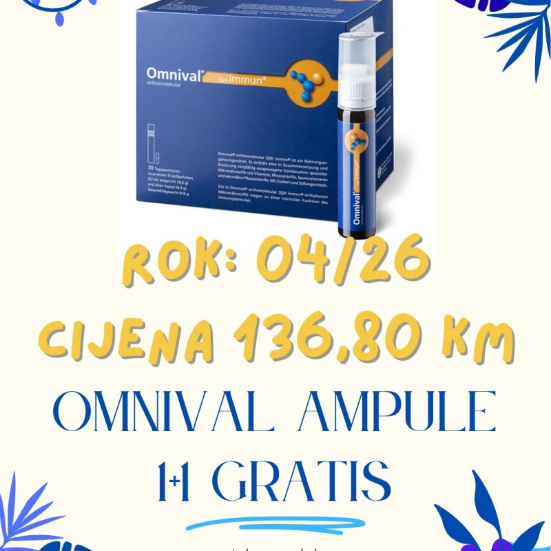 Omnival Immun – 30 ampula + 30 cps