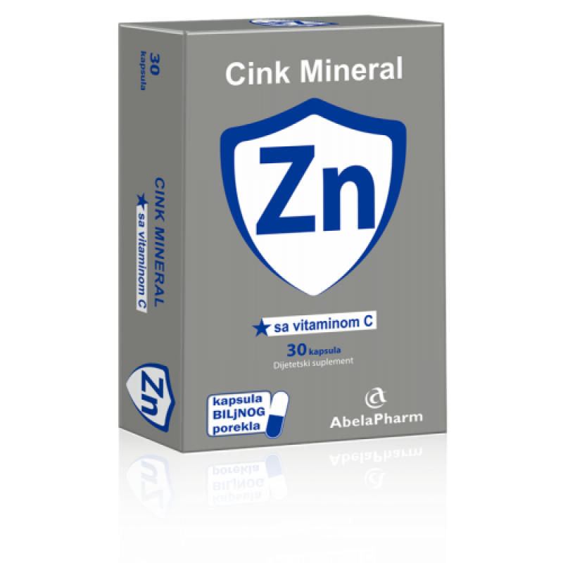 Cink mineral+C 30 cps
