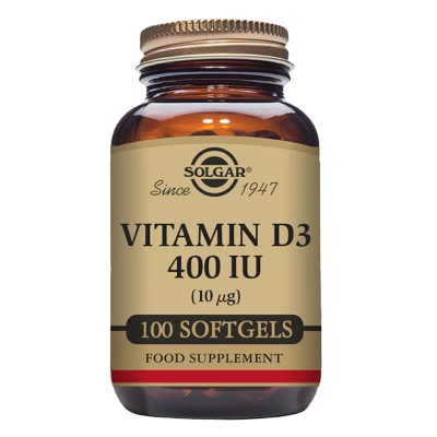 SOLGAR Vitamin D3 400 I.u. (10 μg)