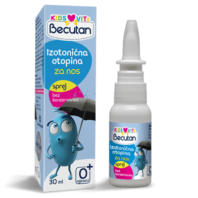 Becutan Kids Vits izotonični sprej za nos 30ml