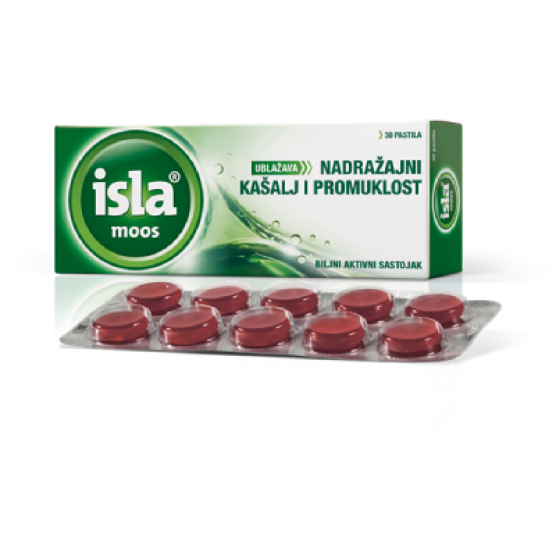 Isla moos pastile a 30