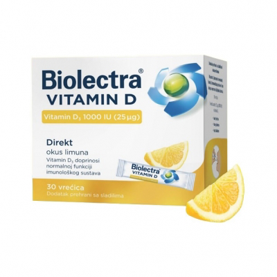 Hermes Vitamin D 1000iu a 30 vrećica