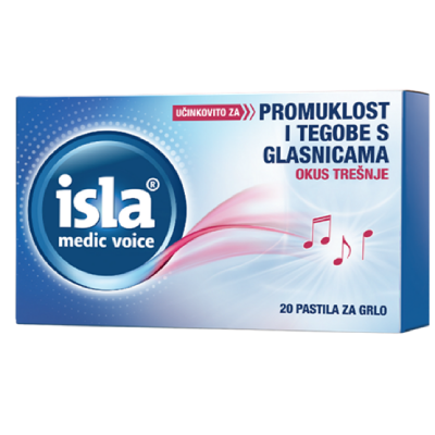 Isla medic voice pastile a 20