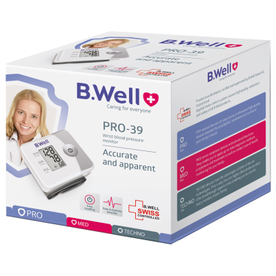 B.Well Aparat digitalni za mjerenje krvnog pritiska PRO-39