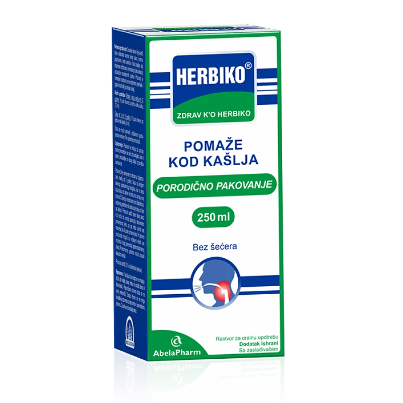 Herbiko sirup bez šećera 250ml