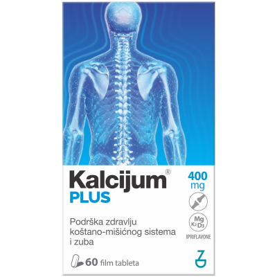 Kalcijum plus 400 mg 30 tbl