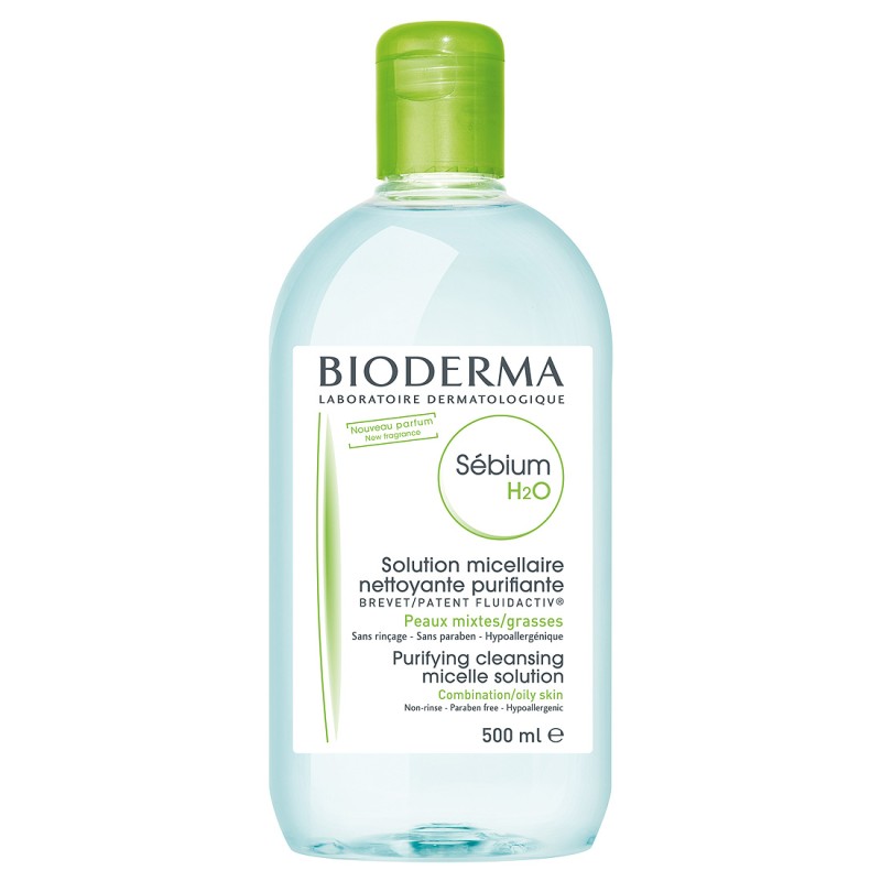 BIODERMA Sebium H2O micelarna voda za masnu i mješovitu kožu 500ml