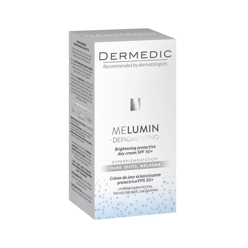 Dermedic Melumin  zaštitna dnevna krema za posvjetljivanje SPF 50+ 50ml