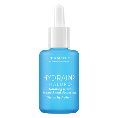 Dermedic HYDRAIN3 Hidrantni serum za lice, vrat i dekotle 30 ml