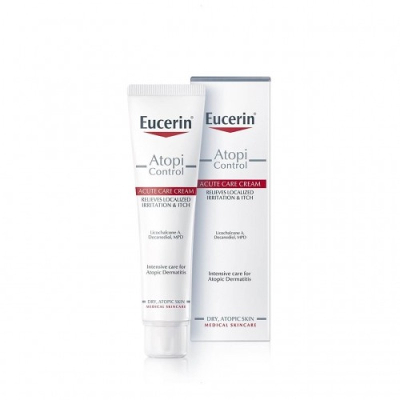 EUCERIN Atopicontrol Akut krema za suhu kožu sklonu crvenilu 40ml
