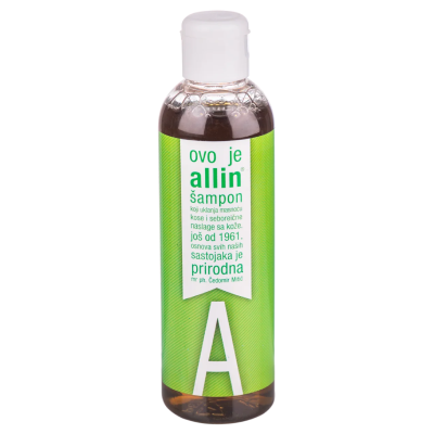 Allin šampon zeleni 200ml