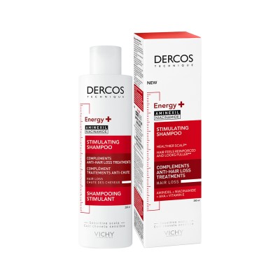 DERCOS energy+ stimulating šampon za rast kose 200ml
