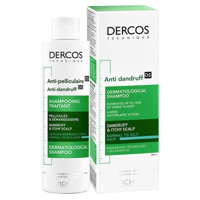VICHY Dercos šampon protiv peruti normalna ili masnu kosu 200ml