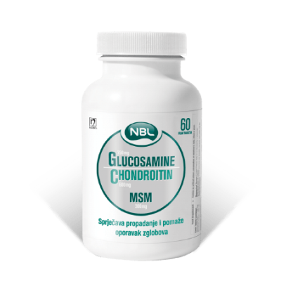 NBL Glucosamine Chondroitin MSM a 60 film tableta