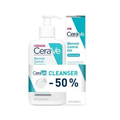 CV Blemish Control AHA BHA gel 40ml + CV Blemish Control Cleaner