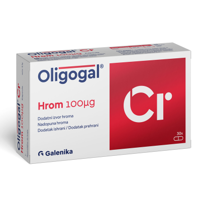 Oligogal hrom a 30 kapsula