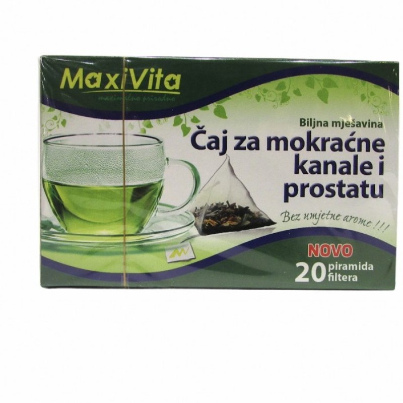 Čaj za mokraćne kanale i prostatu filter A20