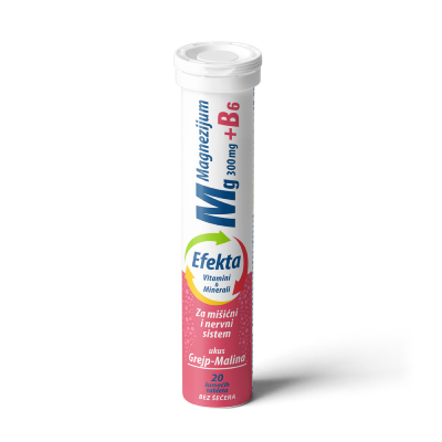 Efekta Magnezijum+B6 šumeće tablete 20 tableta