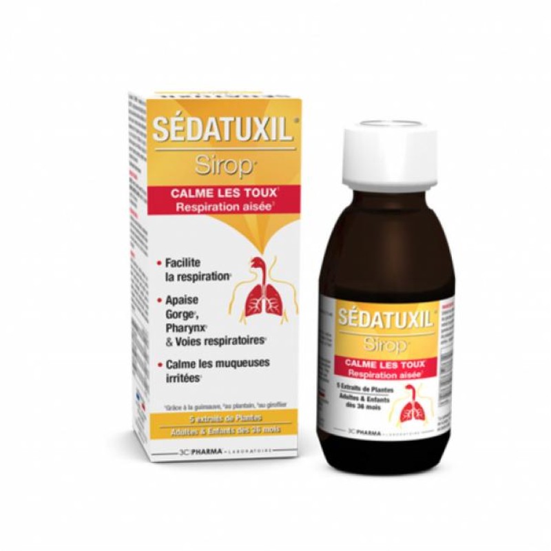 Sedatuxil sirup 125 ml - okus kola